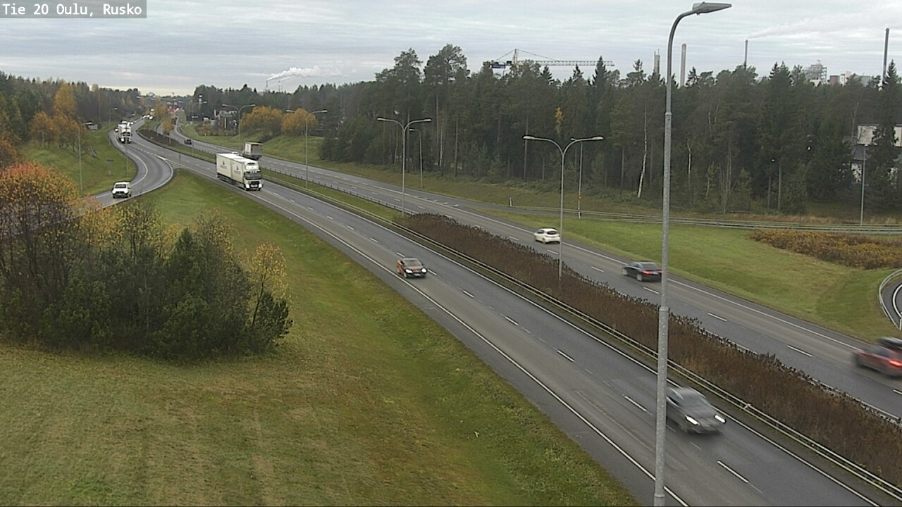 Kelikamerat Kuva Tie 20 Oulu, Rusko, Oulu, Pohjois-Pohjanmaa