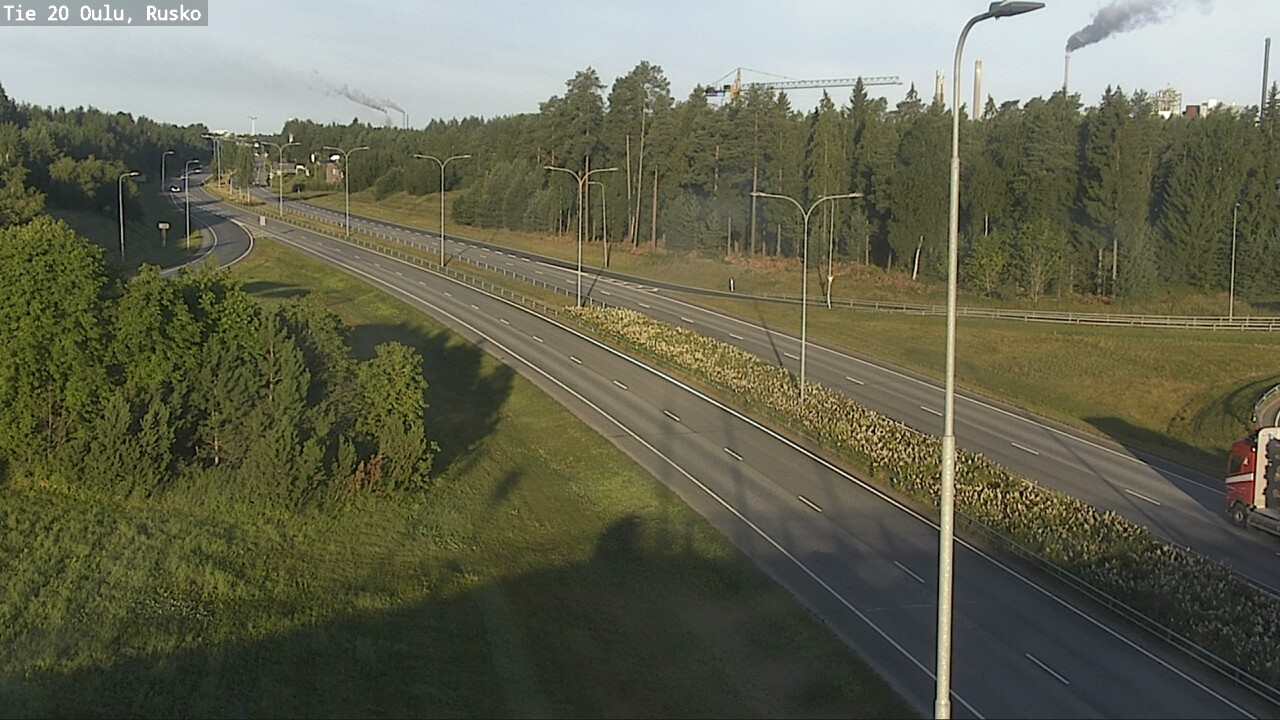 Kelikamerat Kuva Tie 20 Oulu, Rusko, Oulu, Pohjois-Pohjanmaa
