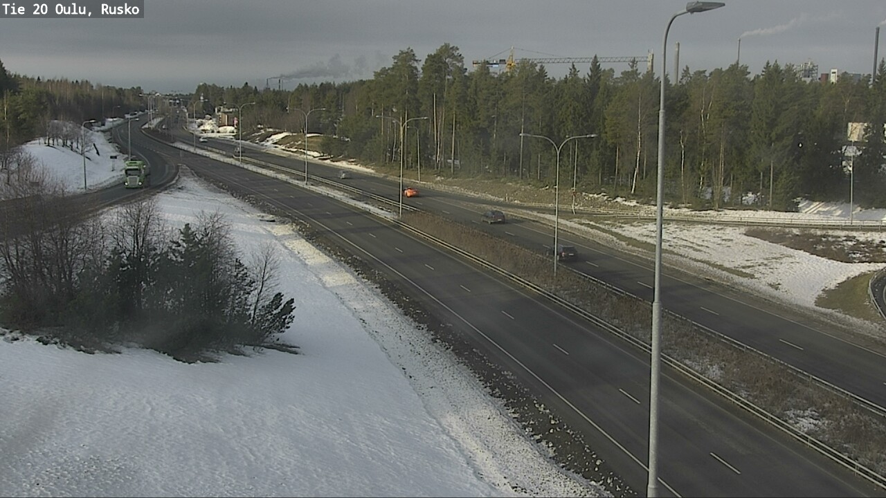 Kelikamerat Kuva Tie 20 Oulu, Rusko, Oulu, Pohjois-Pohjanmaa