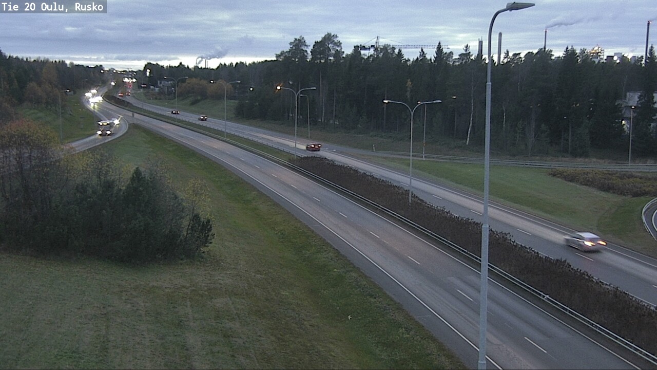 Kelikamerat Kuva Tie 20 Oulu, Rusko, Oulu, Pohjois-Pohjanmaa