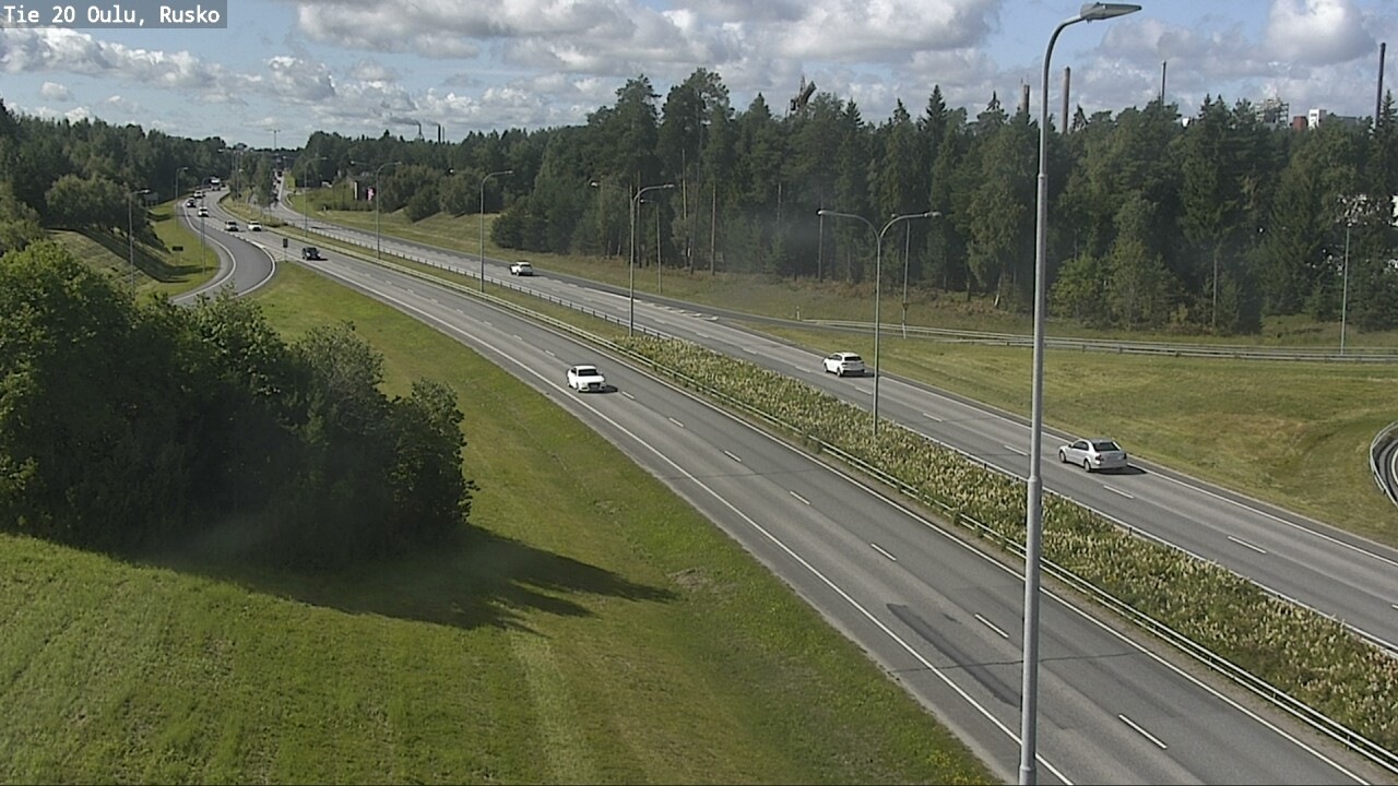 Kelikamerat Kuva Tie 20 Oulu, Rusko, Oulu, Pohjois-Pohjanmaa