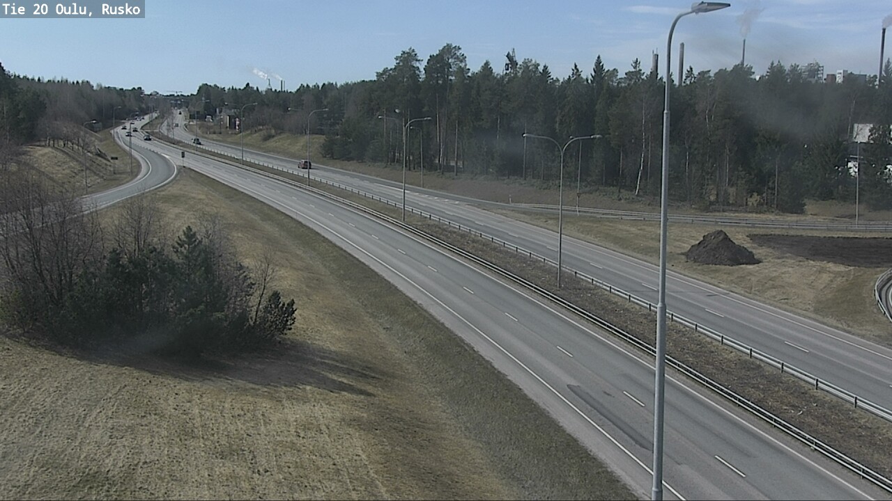 Kelikamerat Kuva Tie 20 Oulu, Rusko, Oulu, Pohjois-Pohjanmaa