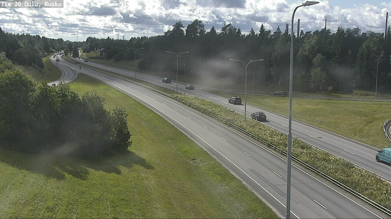 Kelikamerat Kuva Tie 20 Oulu, Rusko, Oulu, Pohjois-Pohjanmaa