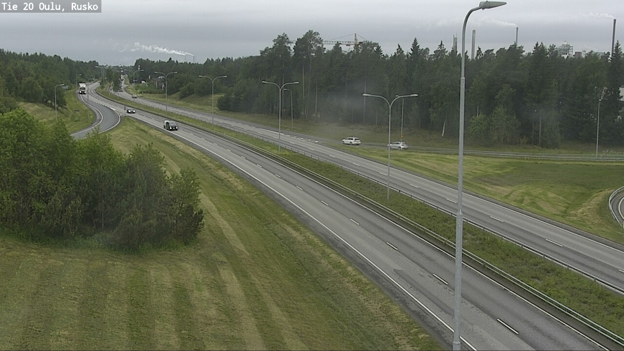 Kelikamerat Kuva Tie 20 Oulu, Rusko, Oulu, Pohjois-Pohjanmaa
