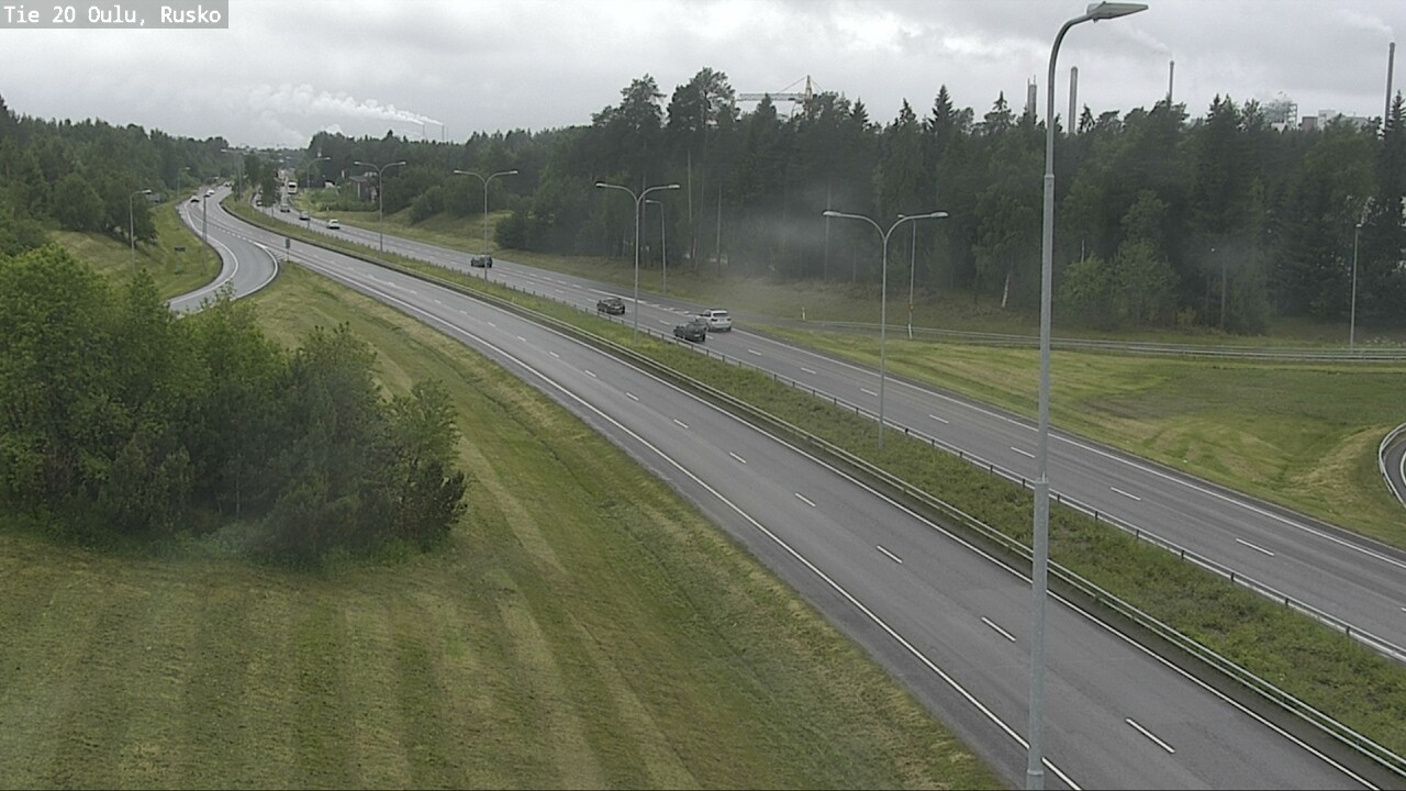 Kelikamerat Kuva Tie 20 Oulu, Rusko, Oulu, Pohjois-Pohjanmaa