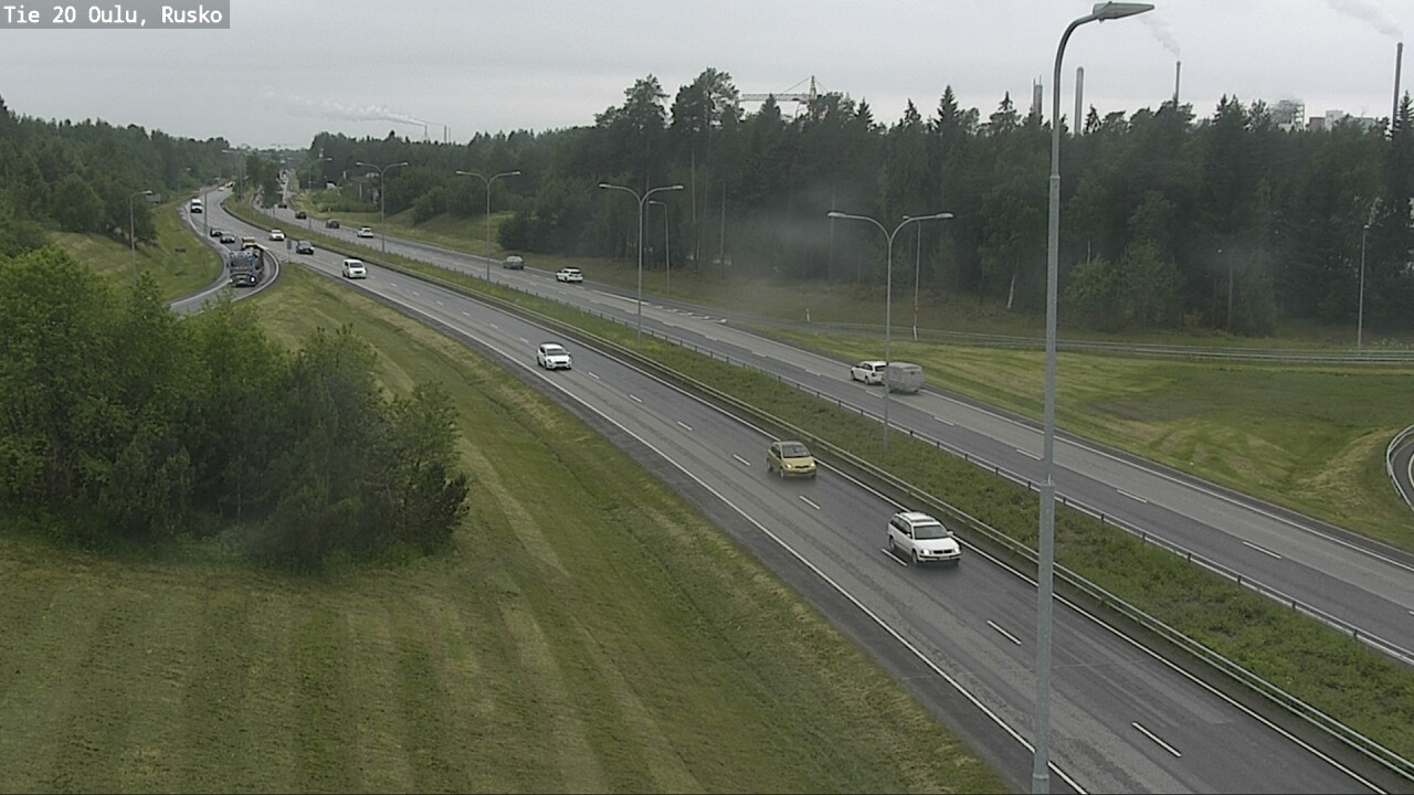 Kelikamerat Kuva Tie 20 Oulu, Rusko, Oulu, Pohjois-Pohjanmaa