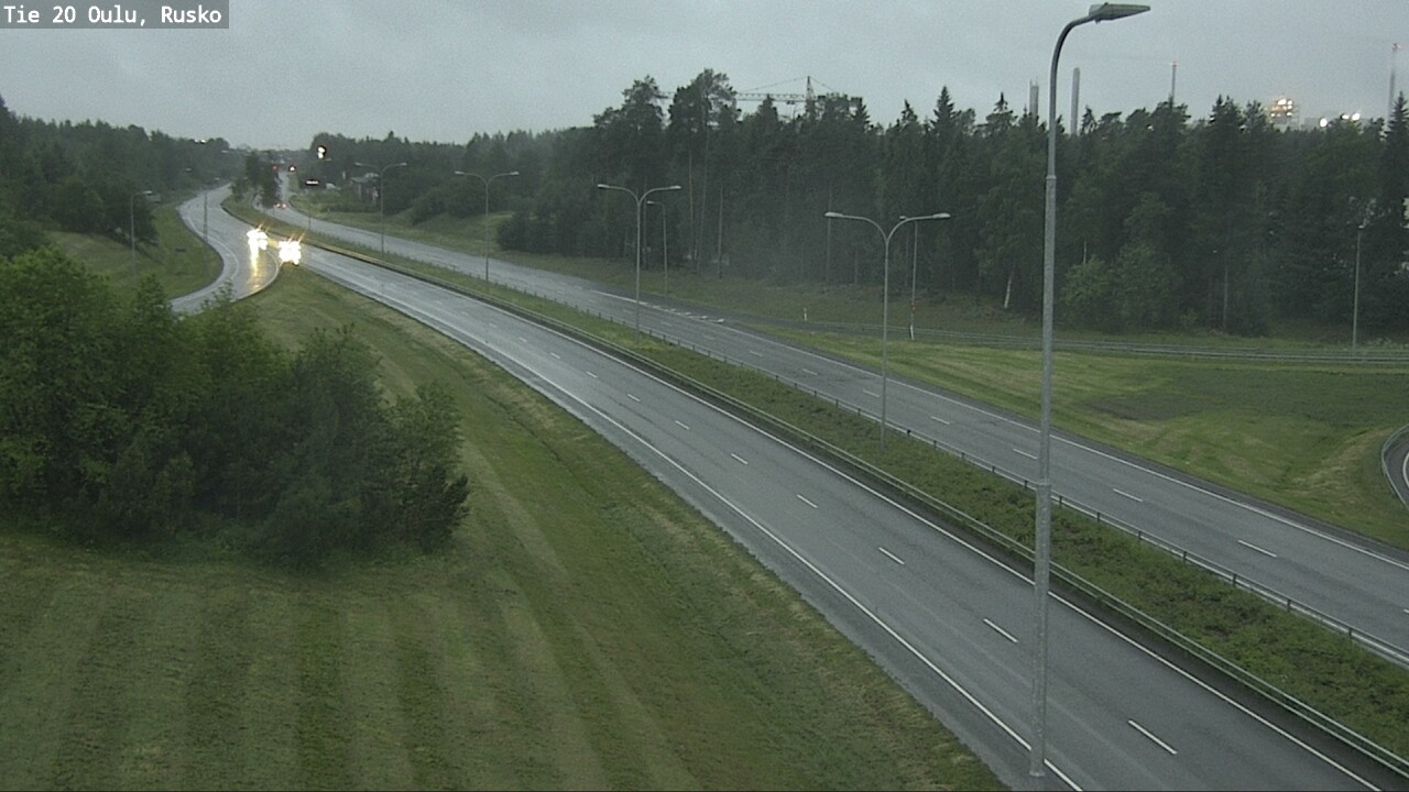 Kelikamerat Kuva Tie 20 Oulu, Rusko, Oulu, Pohjois-Pohjanmaa