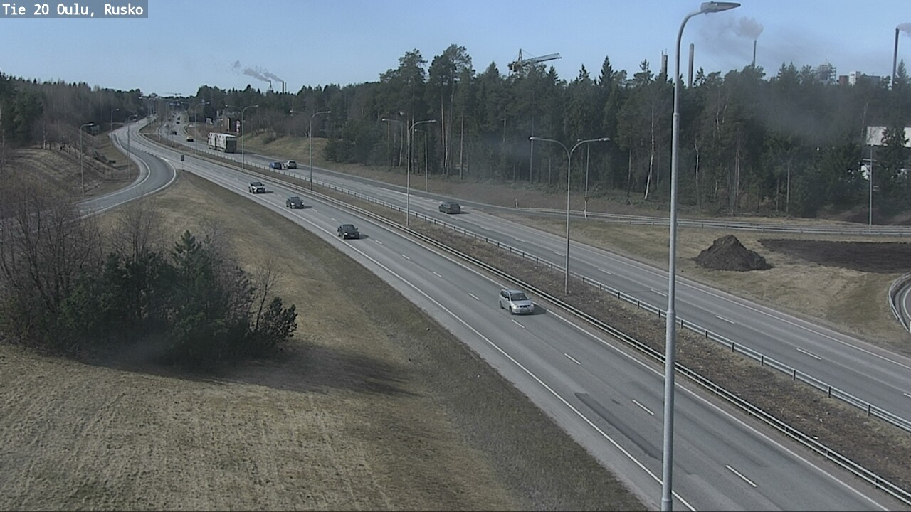 Kelikamerat Kuva Tie 20 Oulu, Rusko, Oulu, Pohjois-Pohjanmaa