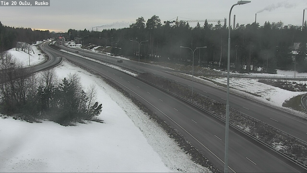 Kelikamerat Kuva Tie 20 Oulu, Rusko, Oulu, Pohjois-Pohjanmaa