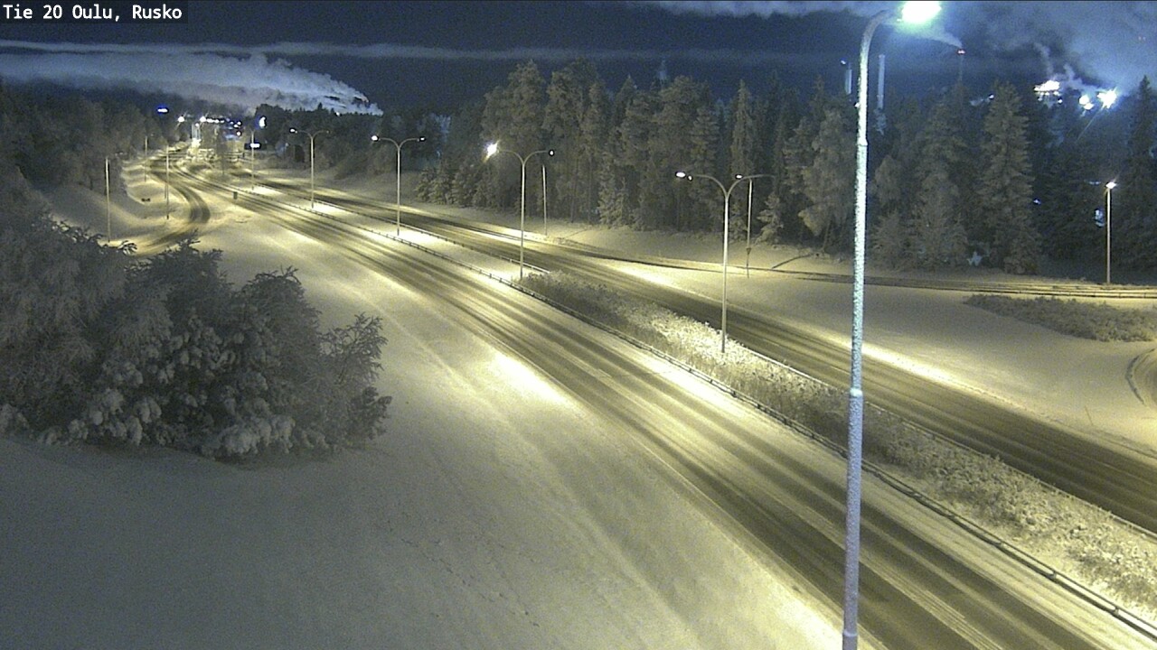 Kelikamerat Kuva Tie 20 Oulu, Rusko, Oulu, Pohjois-Pohjanmaa