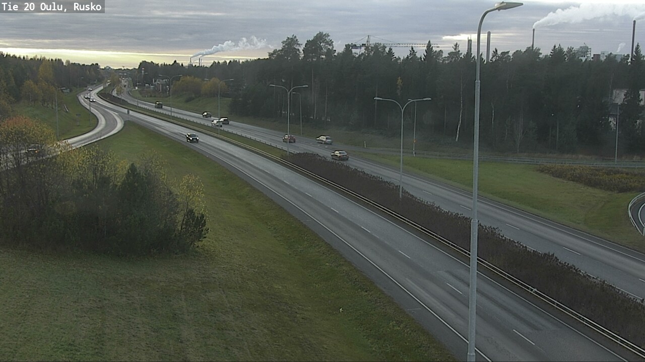 Kelikamerat Kuva Tie 20 Oulu, Rusko, Oulu, Pohjois-Pohjanmaa