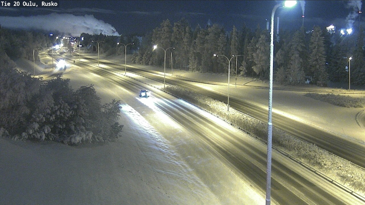 Kelikamerat Kuva Tie 20 Oulu, Rusko, Oulu, Pohjois-Pohjanmaa