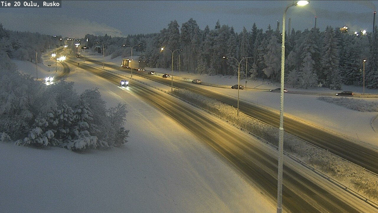 Kelikamerat Kuva Tie 20 Oulu, Rusko, Oulu, Pohjois-Pohjanmaa
