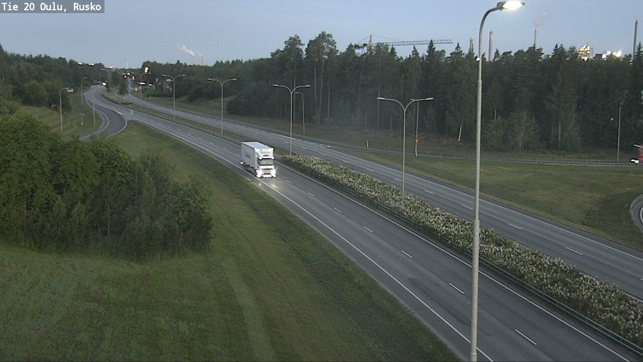 Kelikamerat Kuva Tie 20 Oulu, Rusko, Oulu, Pohjois-Pohjanmaa
