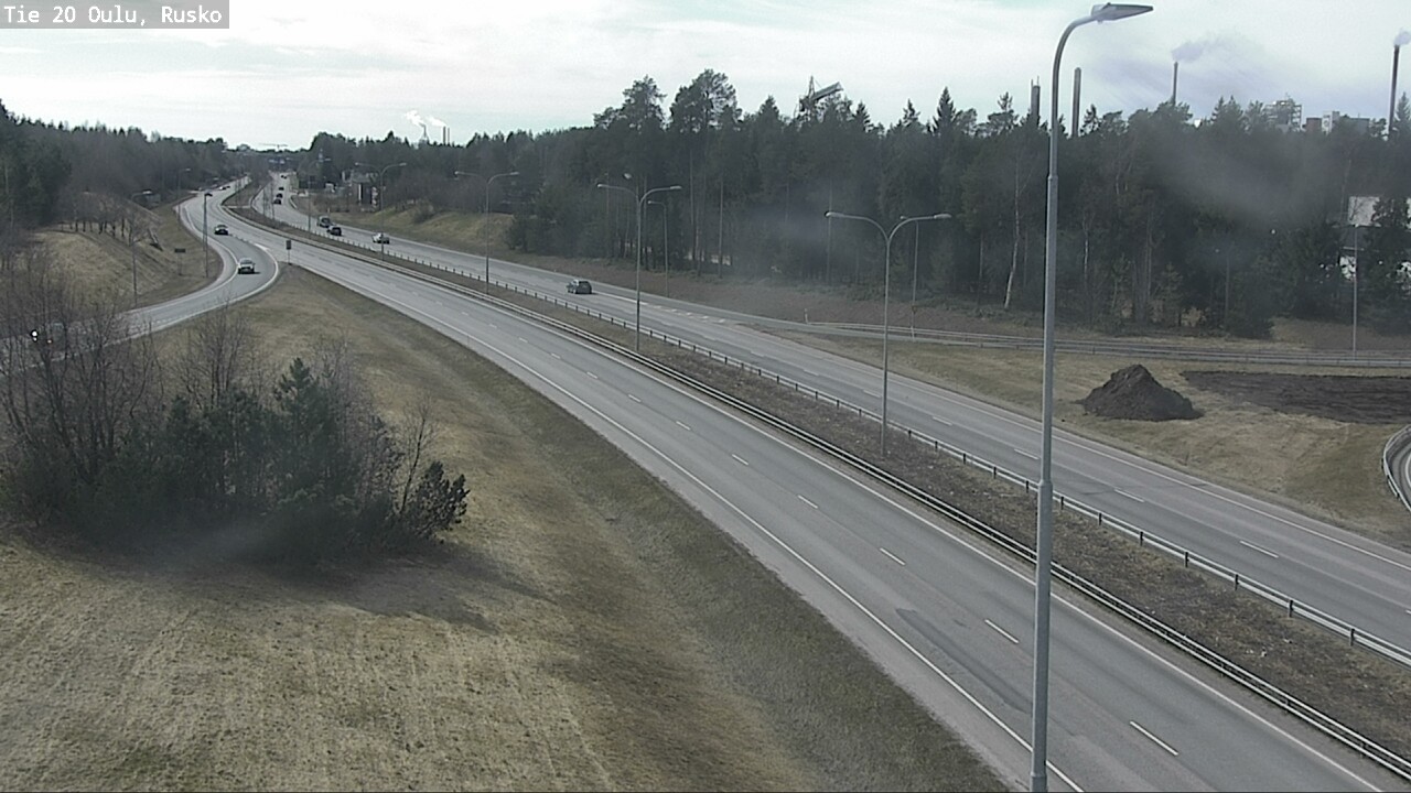Kelikamerat Kuva Tie 20 Oulu, Rusko, Oulu, Pohjois-Pohjanmaa