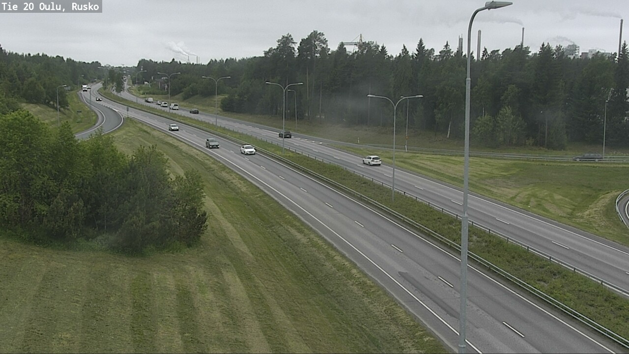 Kelikamerat Kuva Tie 20 Oulu, Rusko, Oulu, Pohjois-Pohjanmaa
