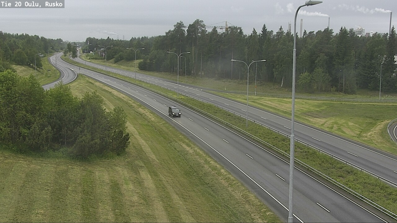 Kelikamerat Kuva Tie 20 Oulu, Rusko, Oulu, Pohjois-Pohjanmaa