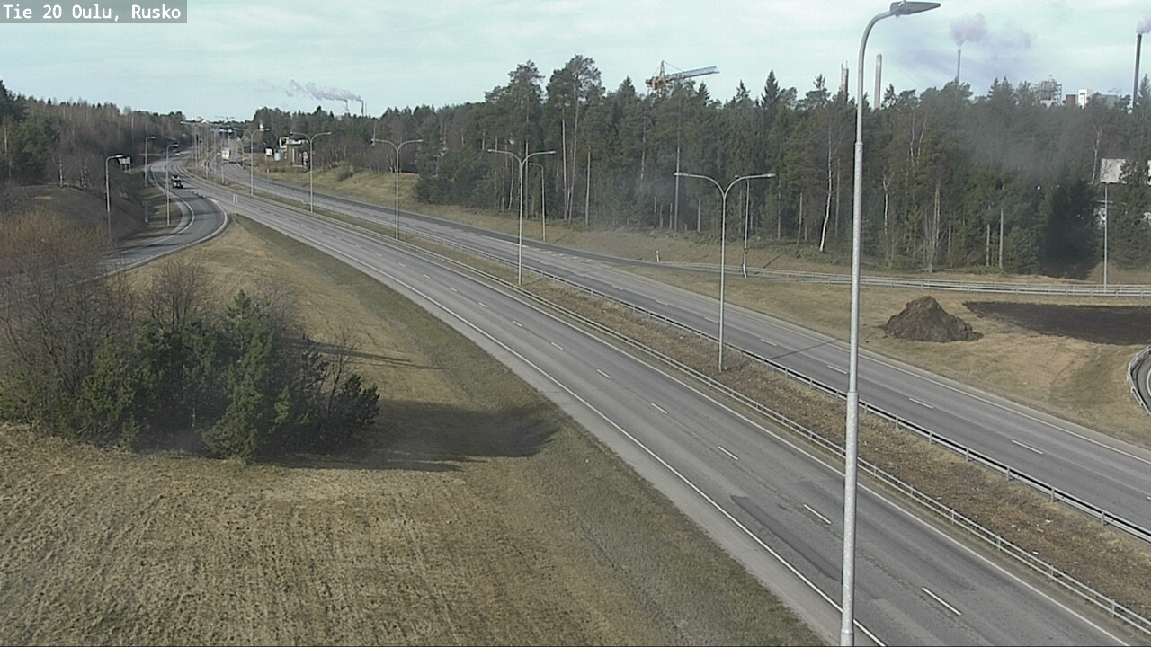 Kelikamerat Kuva Tie 20 Oulu, Rusko, Oulu, Pohjois-Pohjanmaa