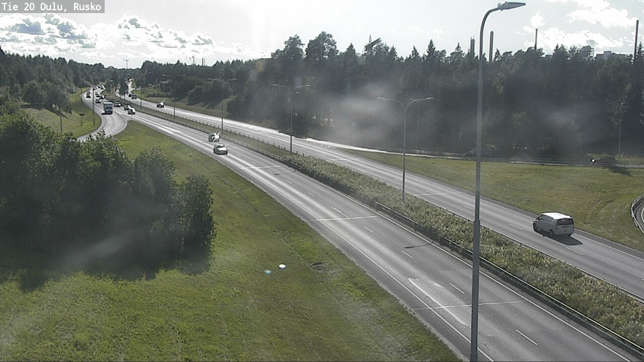 Kelikamerat Kuva Tie 20 Oulu, Rusko, Oulu, Pohjois-Pohjanmaa