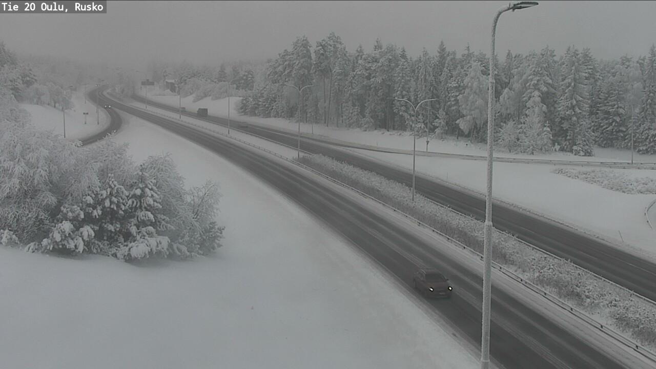 Kelikamerat Kuva Tie 20 Oulu, Rusko, Oulu, Pohjois-Pohjanmaa