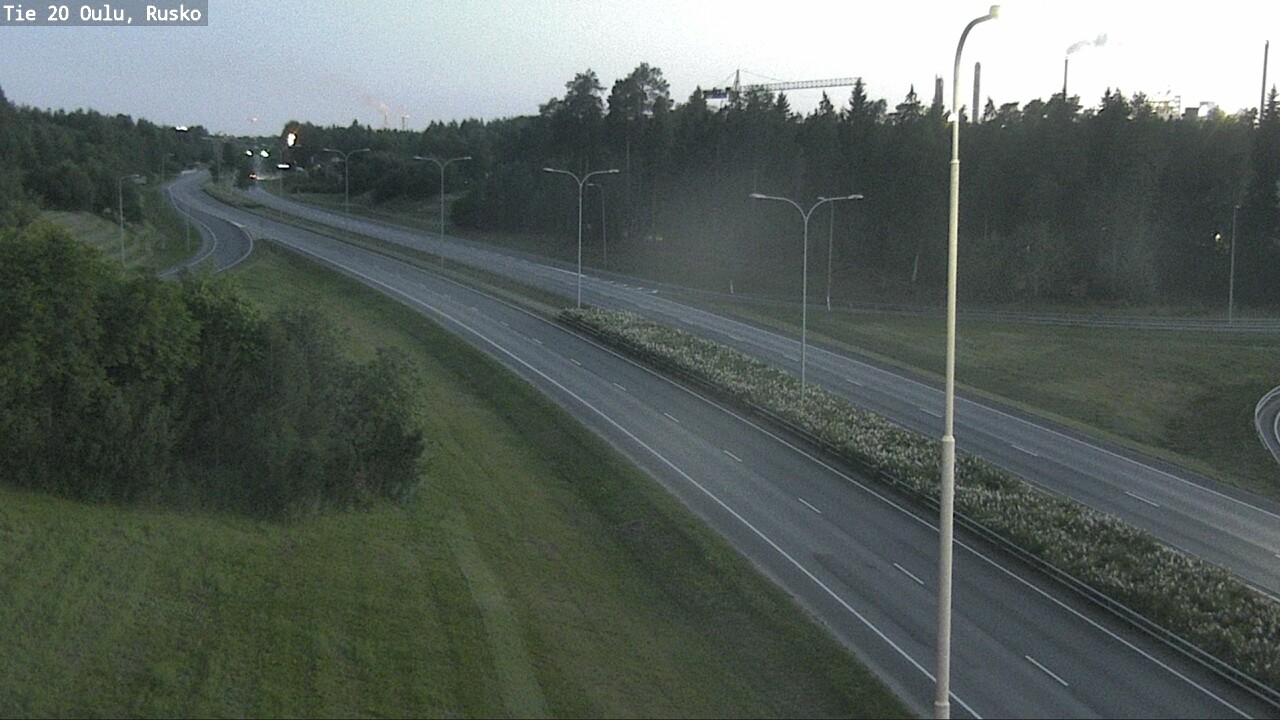 Kelikamerat Kuva Tie 20 Oulu, Rusko, Oulu, Pohjois-Pohjanmaa