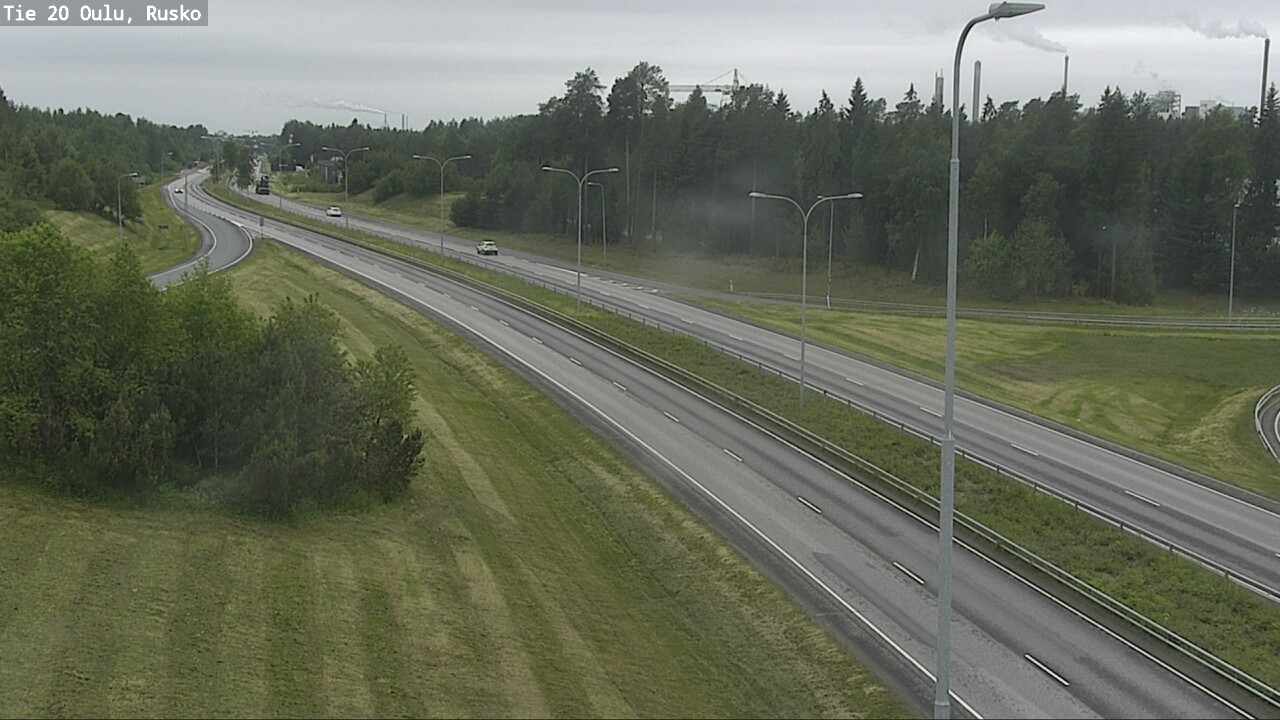 Kelikamerat Kuva Tie 20 Oulu, Rusko, Oulu, Pohjois-Pohjanmaa