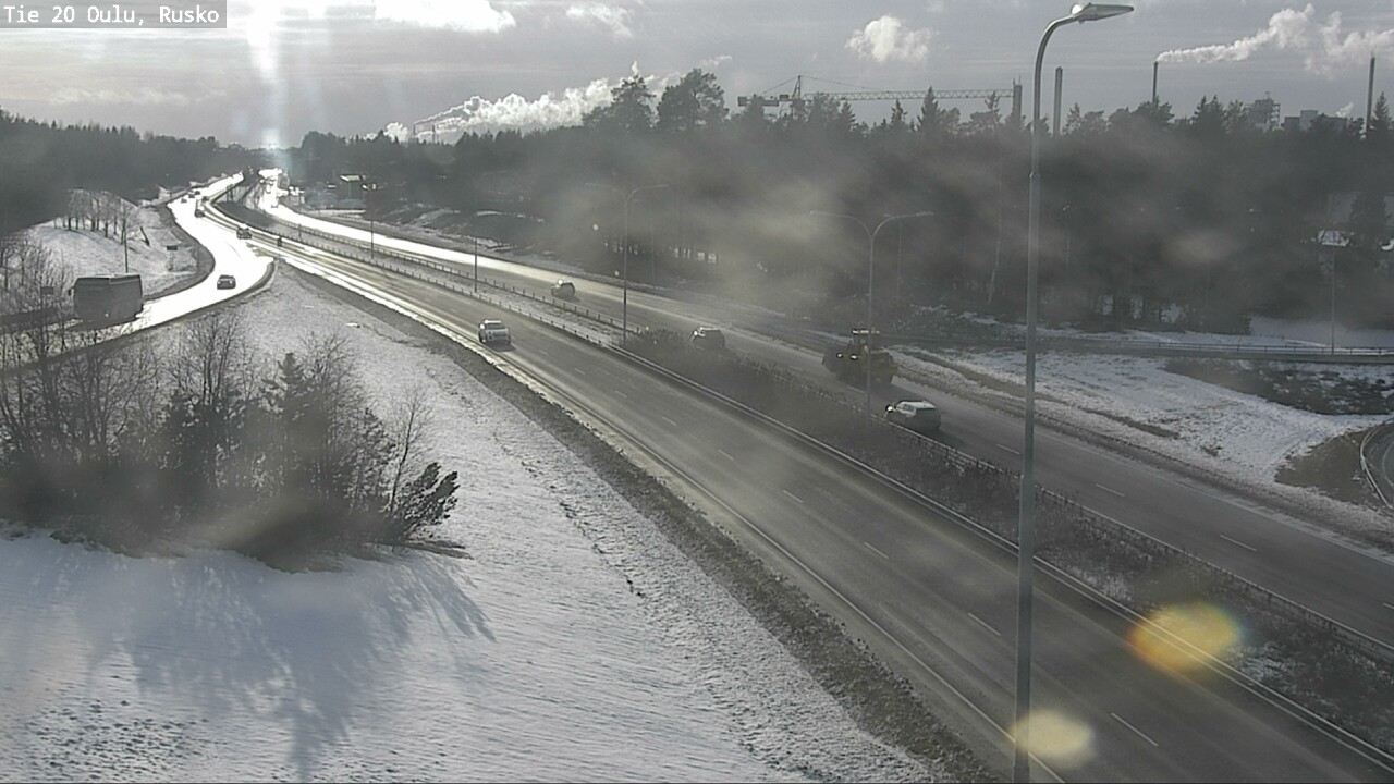 Kelikamerat Kuva Tie 20 Oulu, Rusko, Oulu, Pohjois-Pohjanmaa