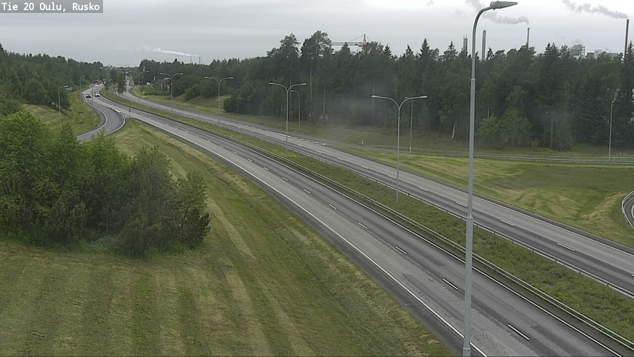 Kelikamerat Kuva Tie 20 Oulu, Rusko, Oulu, Pohjois-Pohjanmaa