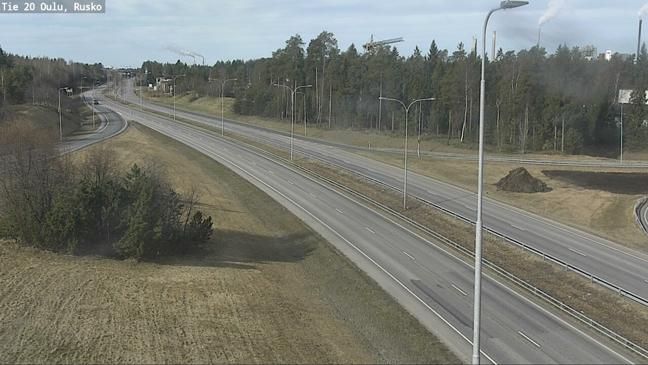 Kelikamerat Kuva Tie 20 Oulu, Rusko, Oulu, Pohjois-Pohjanmaa