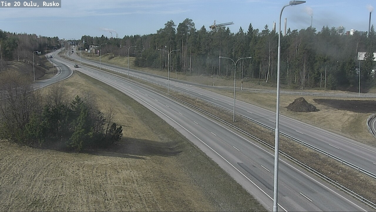 Kelikamerat Kuva Tie 20 Oulu, Rusko, Oulu, Pohjois-Pohjanmaa