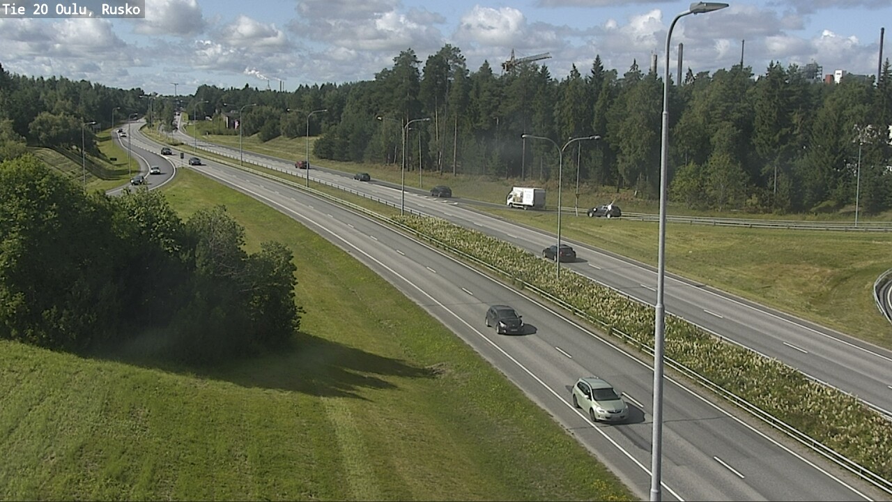 Kelikamerat Kuva Tie 20 Oulu, Rusko, Oulu, Pohjois-Pohjanmaa