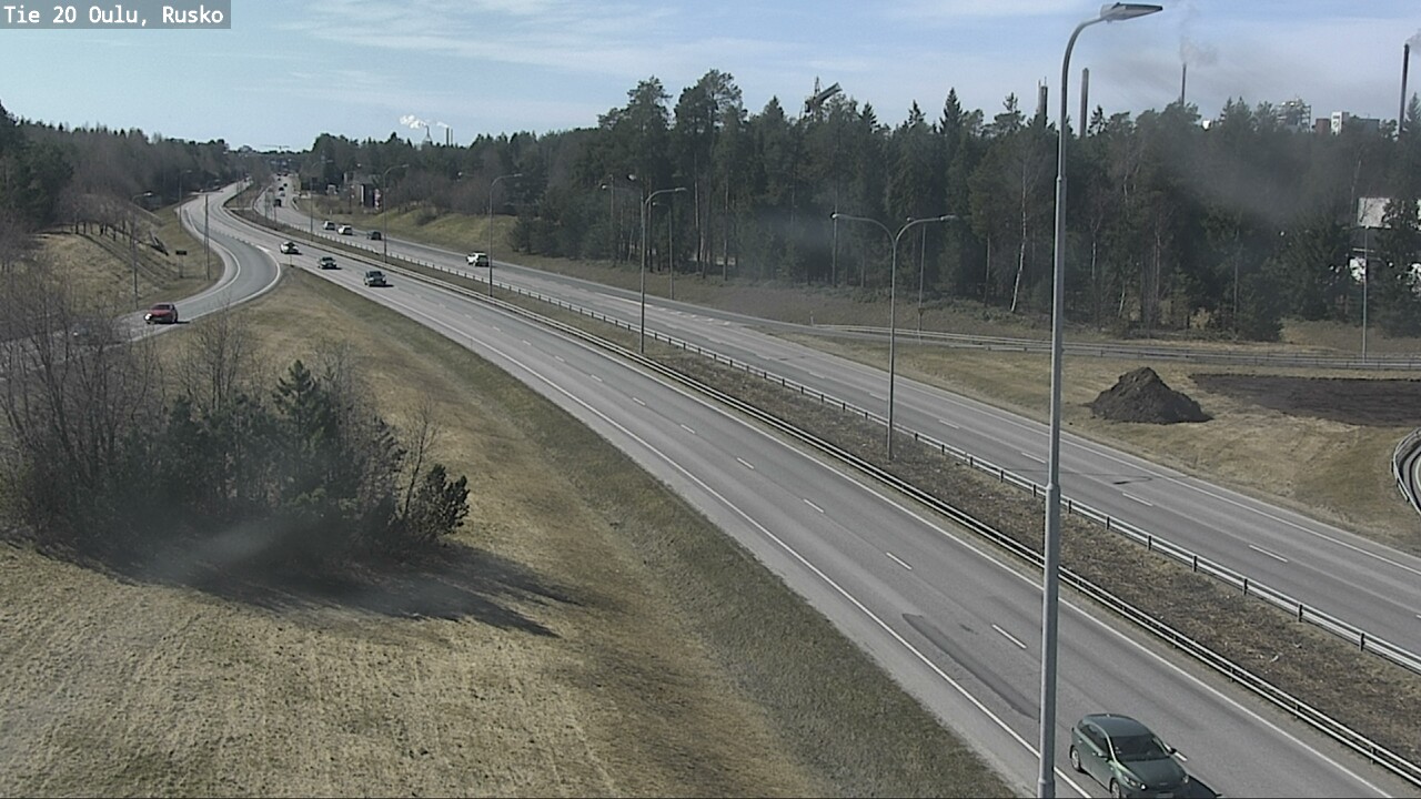 Kelikamerat Kuva Tie 20 Oulu, Rusko, Oulu, Pohjois-Pohjanmaa
