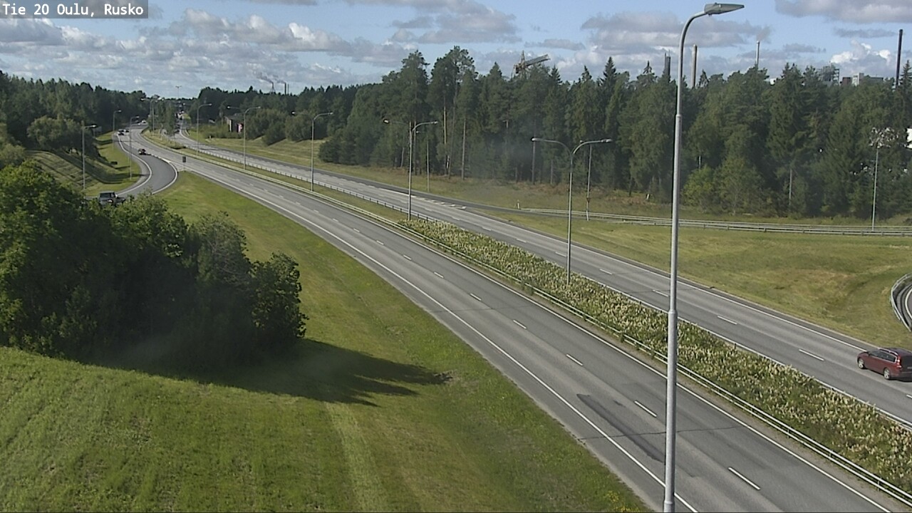 Kelikamerat Kuva Tie 20 Oulu, Rusko, Oulu, Pohjois-Pohjanmaa
