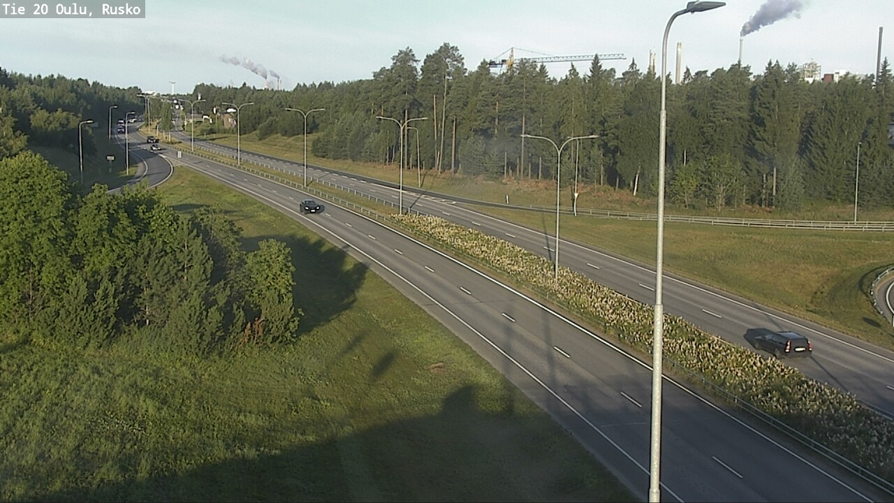 Kelikamerat Kuva Tie 20 Oulu, Rusko, Oulu, Pohjois-Pohjanmaa