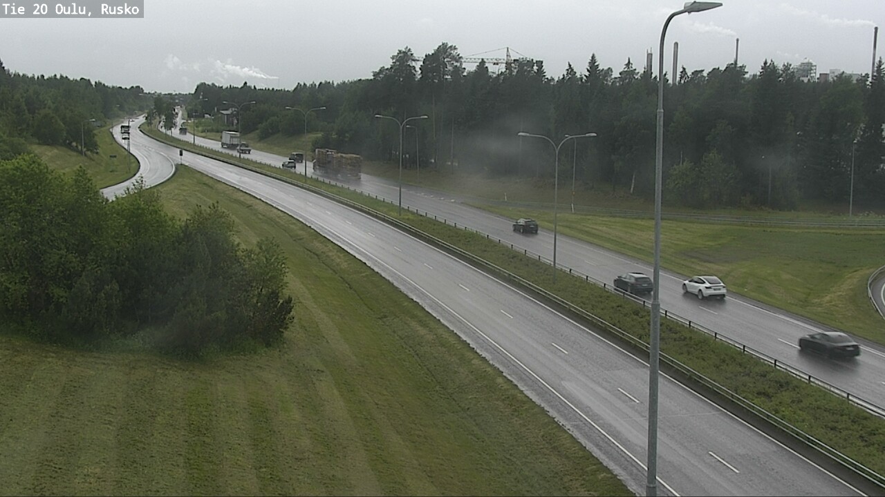 Kelikamerat Kuva Tie 20 Oulu, Rusko, Oulu, Pohjois-Pohjanmaa