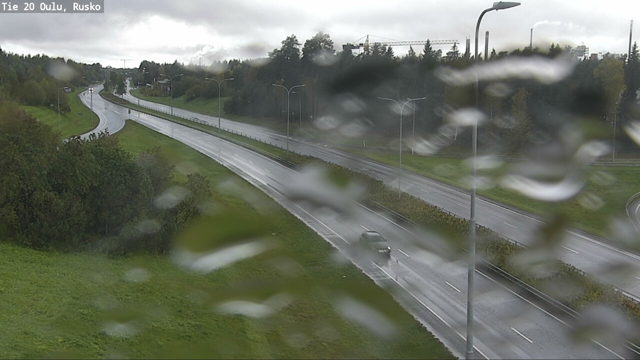 Weather Camera Image Väg 20 Uleåborg, Rusko, Oulu, Pohjois-Pohjanmaa