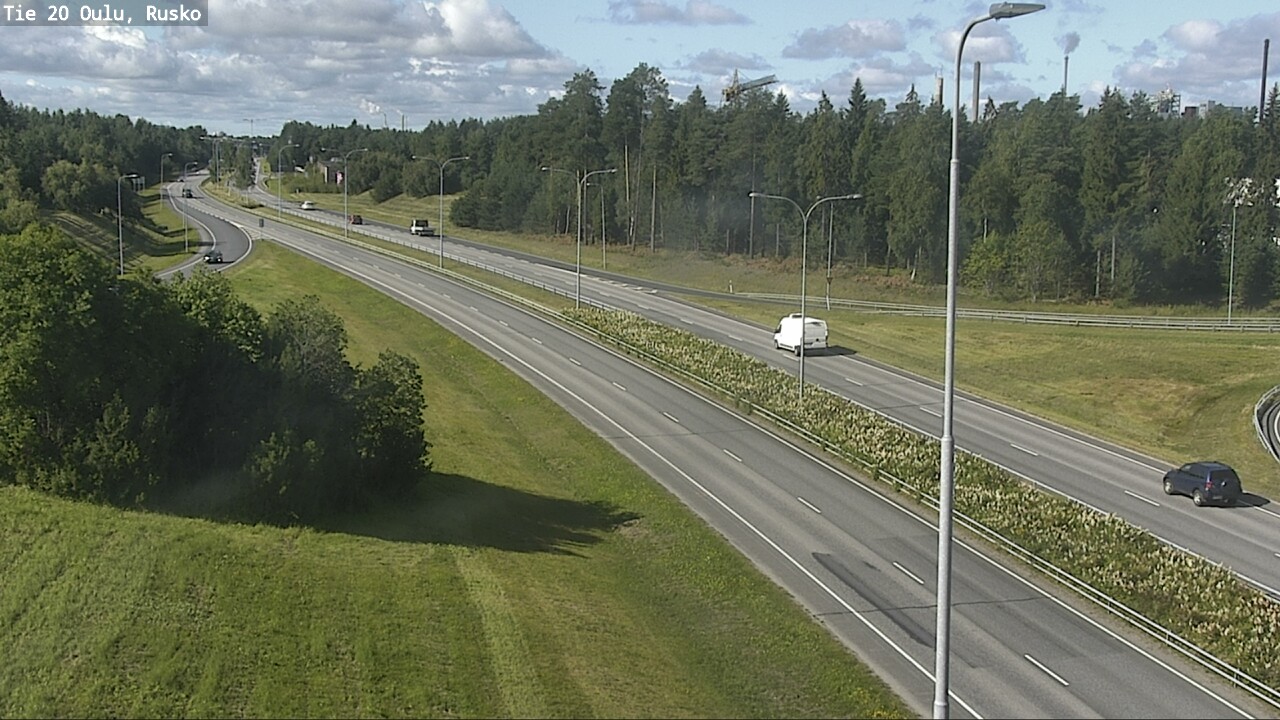 Kelikamerat Kuva Tie 20 Oulu, Rusko, Oulu, Pohjois-Pohjanmaa