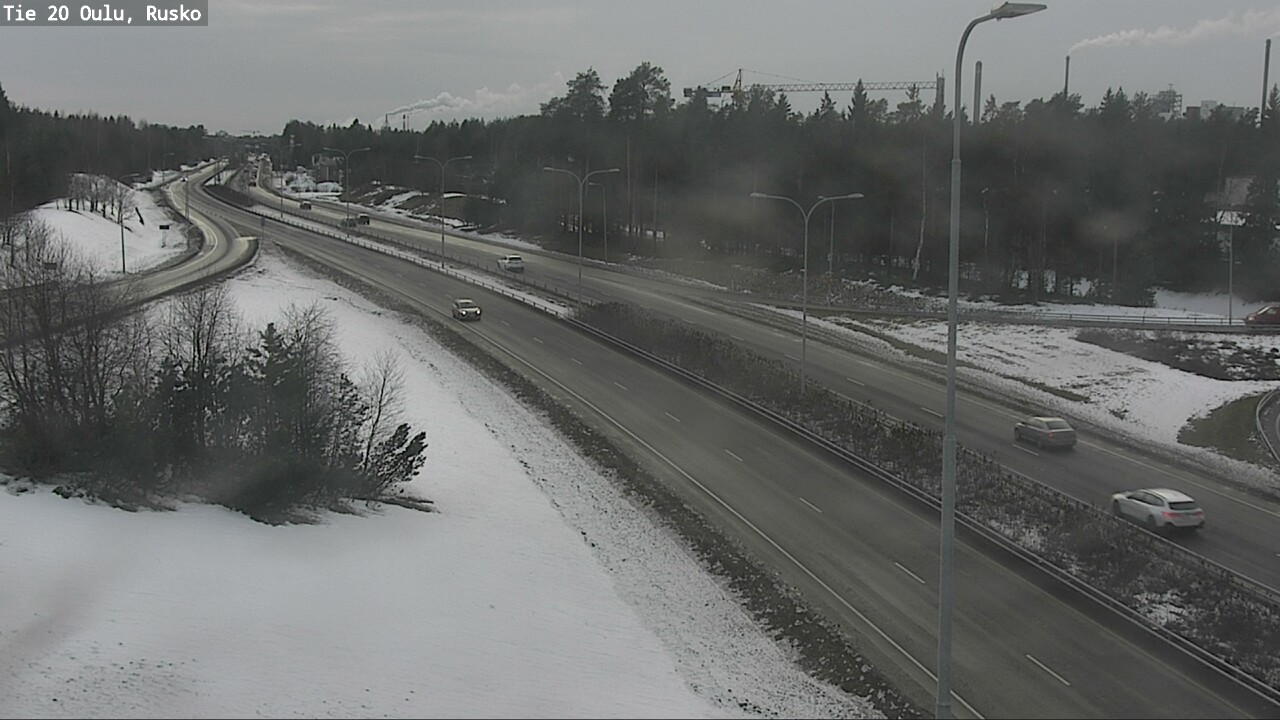 Kelikamerat Kuva Tie 20 Oulu, Rusko, Oulu, Pohjois-Pohjanmaa