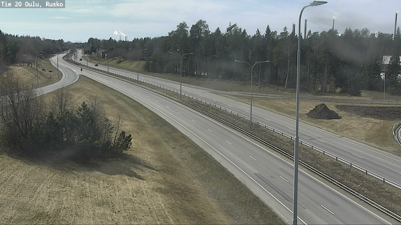Kelikamerat Kuva Tie 20 Oulu, Rusko, Oulu, Pohjois-Pohjanmaa