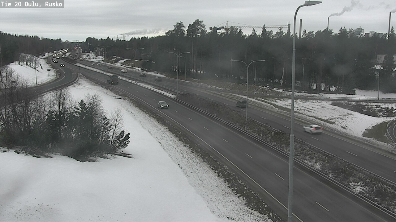 Kelikamerat Kuva Tie 20 Oulu, Rusko, Oulu, Pohjois-Pohjanmaa