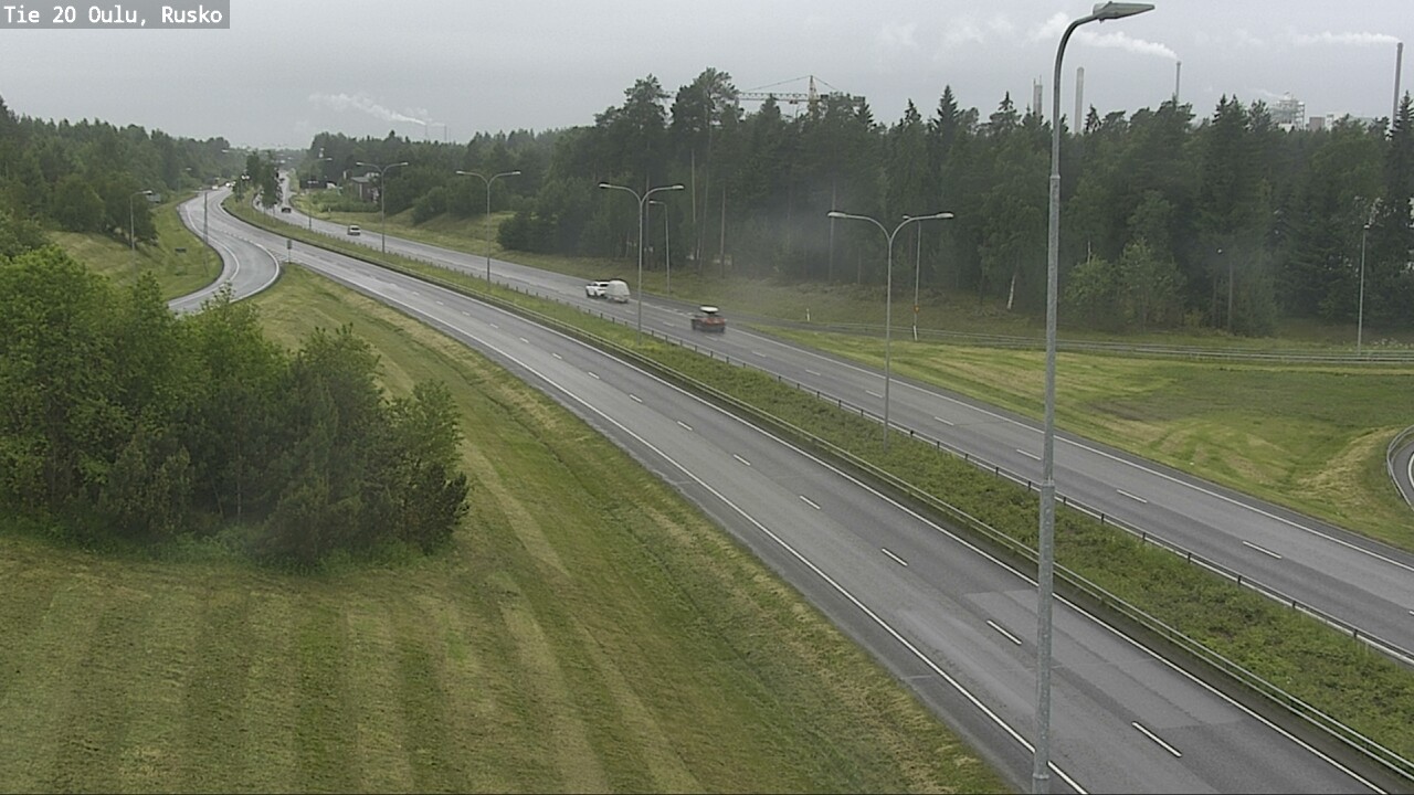 Kelikamerat Kuva Tie 20 Oulu, Rusko, Oulu, Pohjois-Pohjanmaa