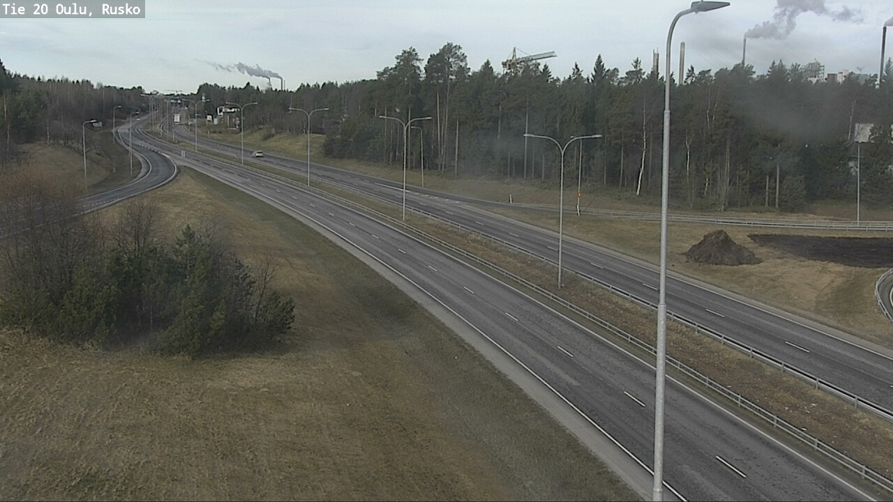 Kelikamerat Kuva Tie 20 Oulu, Rusko, Oulu, Pohjois-Pohjanmaa
