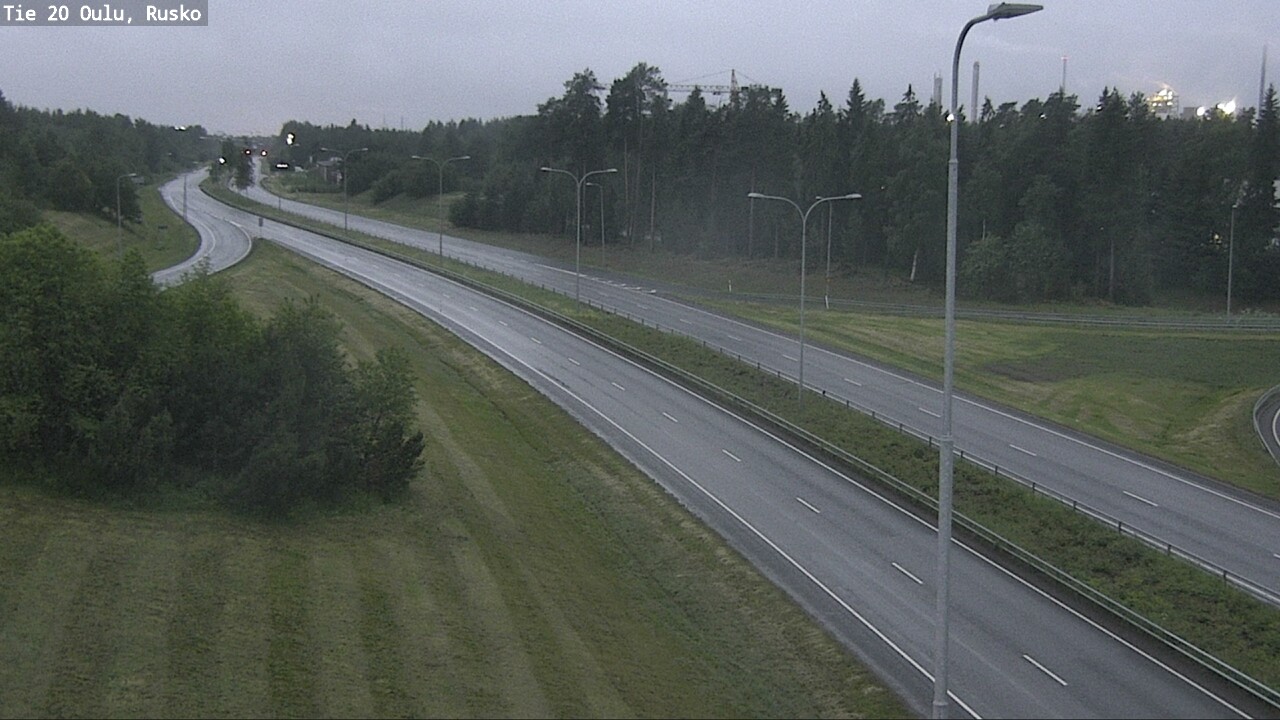 Kelikamerat Kuva Tie 20 Oulu, Rusko, Oulu, Pohjois-Pohjanmaa