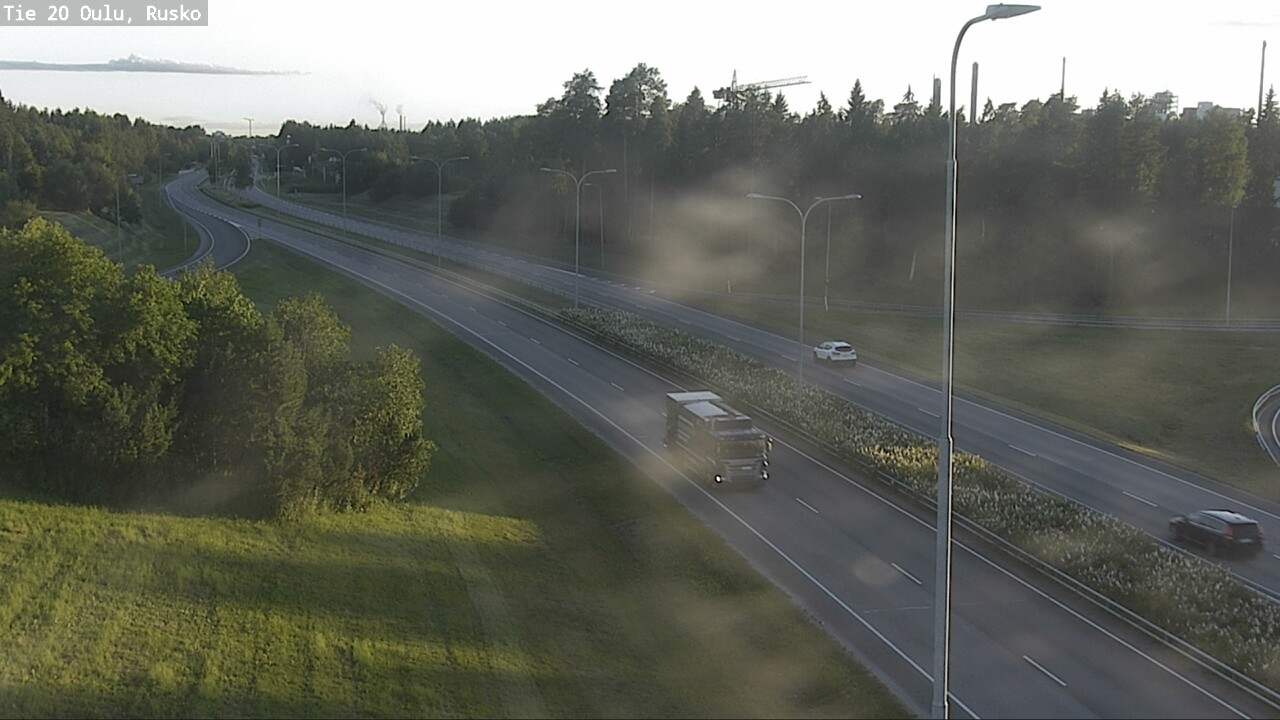 Kelikamerat Kuva Tie 20 Oulu, Rusko, Oulu, Pohjois-Pohjanmaa