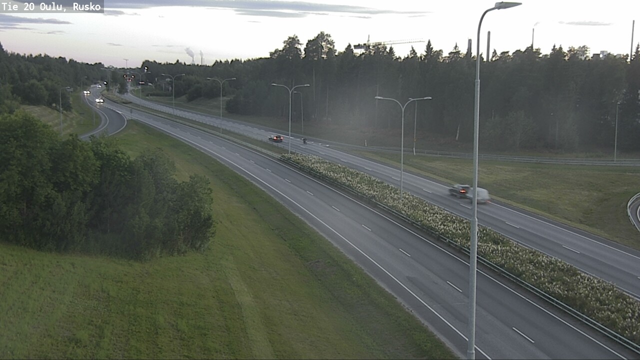 Kelikamerat Kuva Tie 20 Oulu, Rusko, Oulu, Pohjois-Pohjanmaa