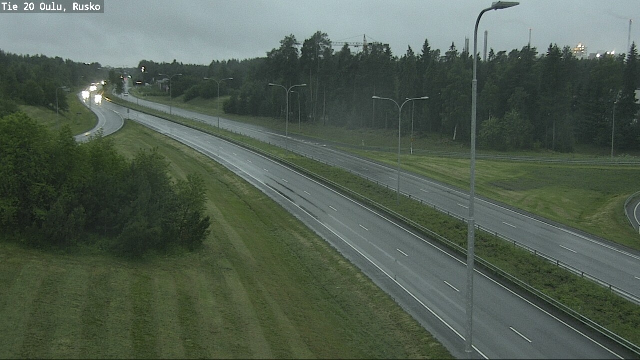 Kelikamerat Kuva Tie 20 Oulu, Rusko, Oulu, Pohjois-Pohjanmaa