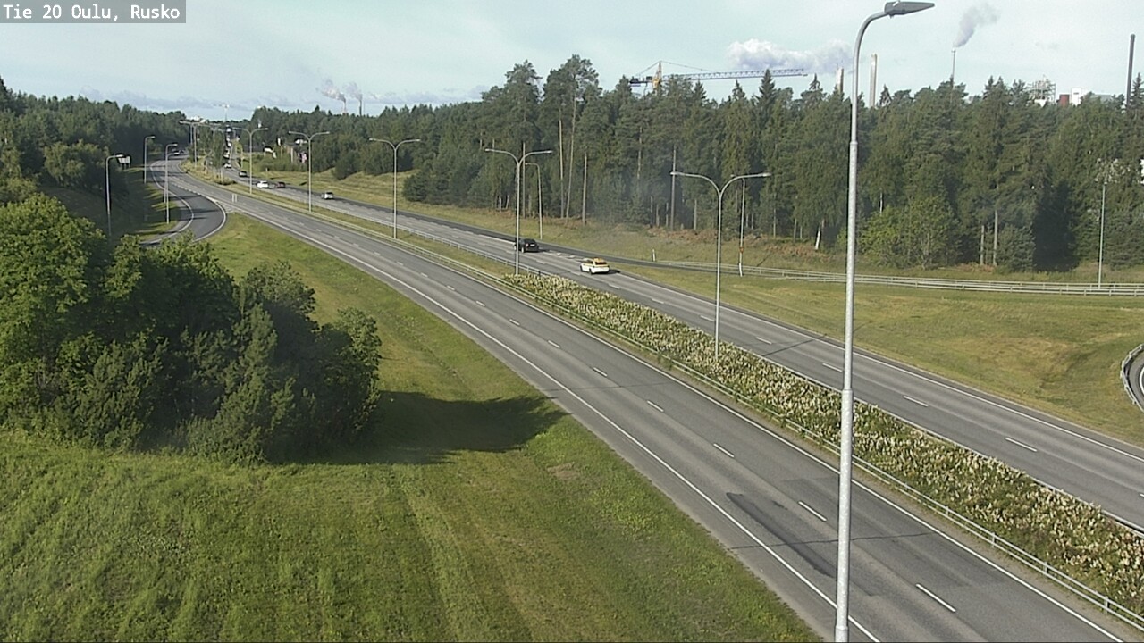 Kelikamerat Kuva Tie 20 Oulu, Rusko, Oulu, Pohjois-Pohjanmaa