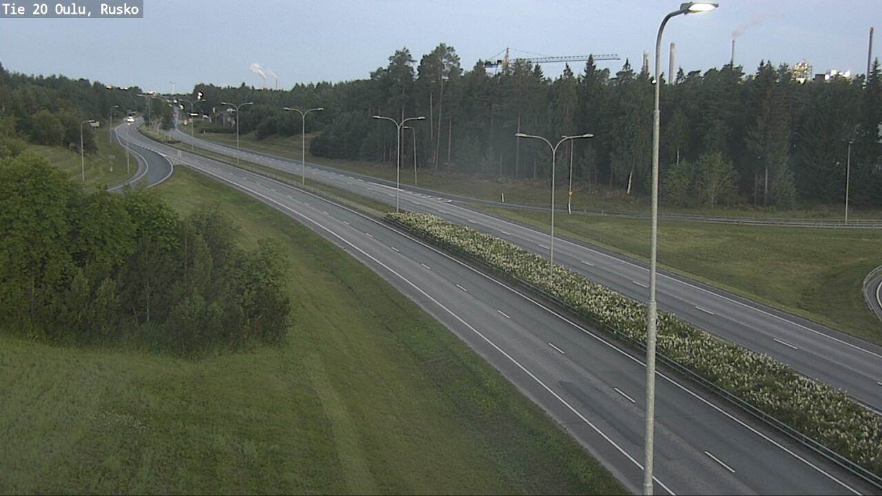 Kelikamerat Kuva Tie 20 Oulu, Rusko, Oulu, Pohjois-Pohjanmaa