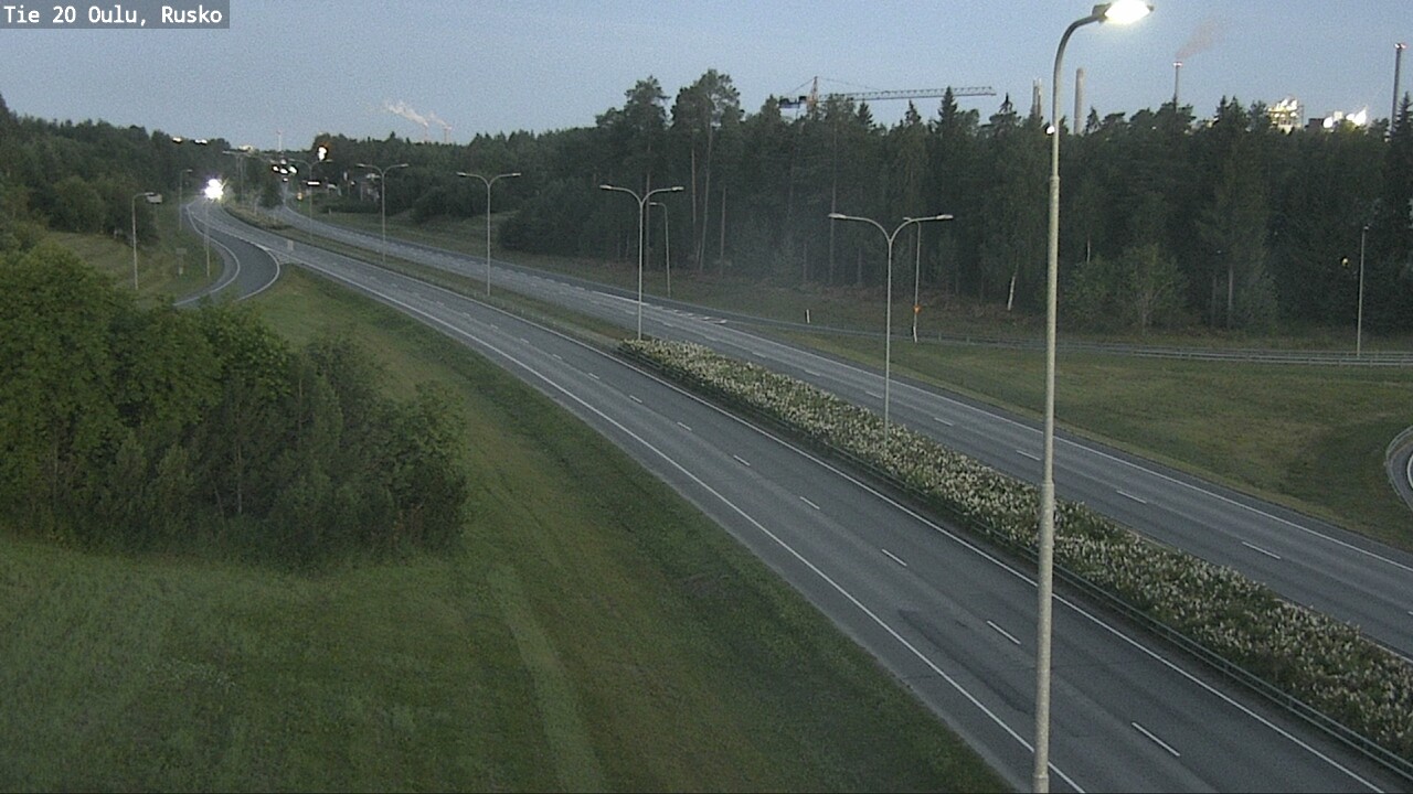Kelikamerat Kuva Tie 20 Oulu, Rusko, Oulu, Pohjois-Pohjanmaa