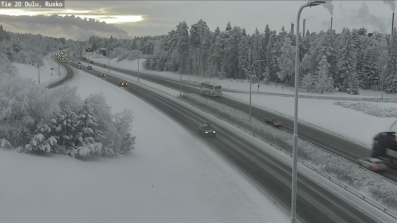 Kelikamerat Kuva Tie 20 Oulu, Rusko, Oulu, Pohjois-Pohjanmaa